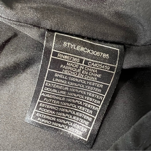 Cupcakes & Cashmere Ella Patchwork Midi Wrap Dress Large Zebra Stripes Pattern - Picture 11 of 12